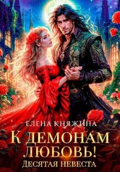 Обложка книги «К демонам любовь! Десятая невеста» — Елена Княжина