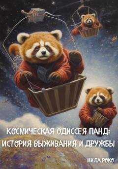 Обложка книги «Космическая Одиссея Панд: История Выживания и Дружбы» — Мила Роко
