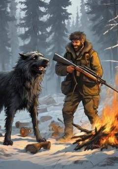 Обложка книги «Волкопсина» — Денис Василовский