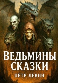 Обложка книги «Ведьмины сказки» — Пётр Левин