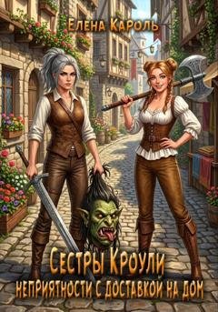 Обложка книги «Сестры Кроули. Неприятности с доставкой на дом» — Елена Кароль
