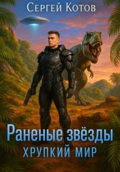 Обложка книги «Раненые Звёзды – 2: Хрупкий мир» — Сергей Котов