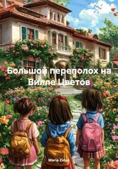Обложка книги «Большой переполох на Вилле Цветов» — Maria Zidan
