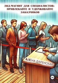Обложка книги «Лид-магнит для специалистов: привлекайте и удерживайте заказчиков» — Алёна Даренская