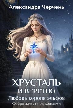 Обложка книги «Хрусталь и веретено. Любовь короля эльфов» — Александра Черчень