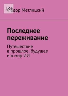 Обложка книги «Последнее переживание. Путешествие в прошлое, будущее и в мир ИИ» — Федор Метлицкий