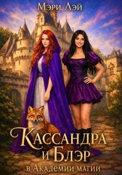 Обложка книги «Кассандра и Блэр в Академии магии» — Мэри Лэй