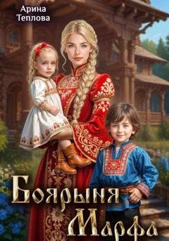 Обложка книги «Боярыня Марфа» — Арина Теплова