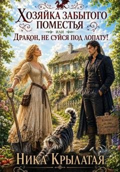 Обложка книги «Хозяйка забытого поместья, или Дракон, не суйся под лопату!» — Ника Крылатая