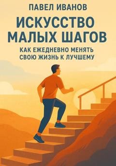 Обложка книги «Искусство малых шагов: как ежедневно менять свою жизнь к лучшему» — Павел Иванов