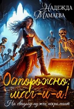 Обложка книги «Осторожно: маг-и-я! На свадьбе нужен некромант» — Надежда Мамаева