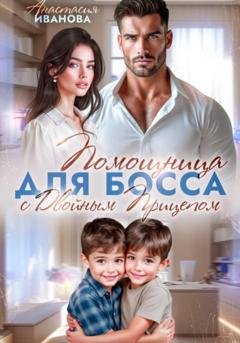 Обложка книги «Помощница для босса с двойным прицепом» — Анастасия Иванова
