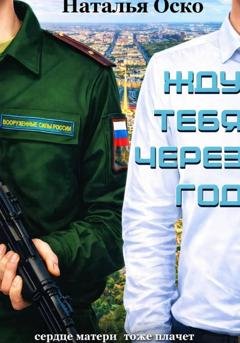 Обложка книги «Жду тебя через год» — Наталья Оско