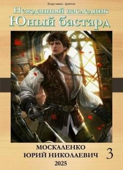 Обложка книги «Юный бастард. Книга третья» — Юрий Москаленко