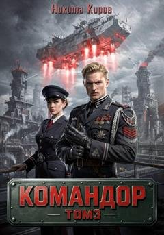 Обложка книги «Командор – 3» — Никита Киров