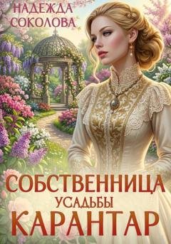 Обложка книги «Собственница усадьбы Карантар» — Надежда Соколова