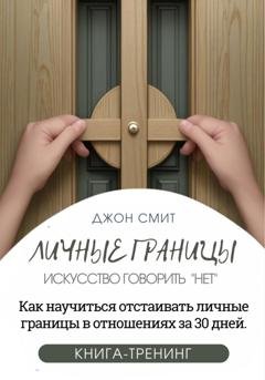 Обложка книги «Личные границы. Искусство говорить «Нет». Как научиться отстаивать личные границы в отношениях за 30 дней» — Джон Смит