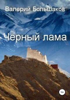 Обложка книги «Чёрный лама» — Валерий Петрович Большаков