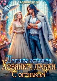 Обложка книги «Дареная истинная. Хозяйка лавки «С огоньком»» — Адриана Дари
