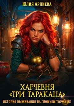 Обложка книги «Харчевня «Три таракана» история выживания на гномьем торжище» — Юлия Арниева