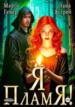 Обложка книги «Я – пламя!» — Марго Генер