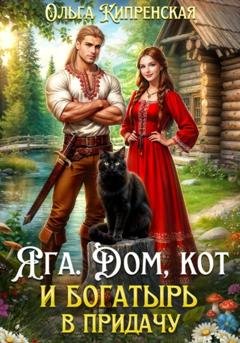 Обложка книги «Яга. Дом, кот и богатырь в придачу» — Ольга Кипренская