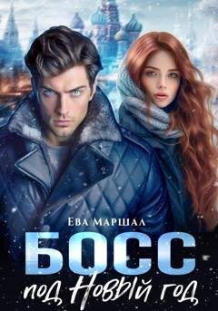 Обложка книги «Босс под Новый Год» — Ева Маршал