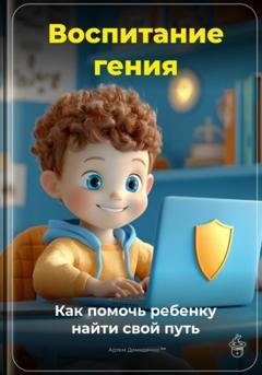 Обложка книги «Воспитание гения: Как помочь ребенку найти свой путь» — Артем Демиденко