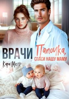 Обложка книги «Папочка, спаси нашу маму» — Кара Мель