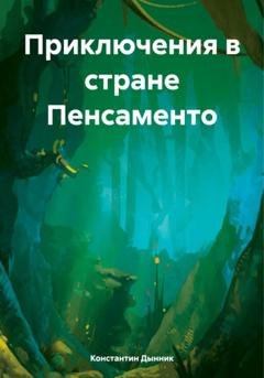 Обложка книги «Приключения в стране Пенсаменто» — Константин Дынник