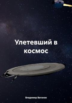 Обложка книги «Улетевший в космос» — Владимир Ваганов