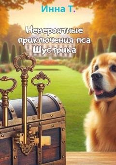 Обложка книги «Невероятные приключения пса Шустрика» — Инна Терещенко
