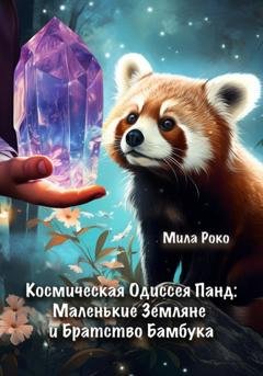 Обложка книги «Космическая Одиссея Панд: Маленькие Земляне и Братство Бамбука» — Мила Роко