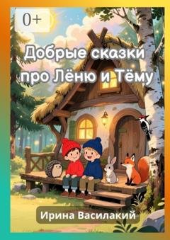 Обложка книги «Добрые сказки про Лёню и Тёму. Добрые сказки для детей и взрослых» — Ирина Василакий