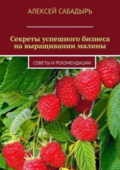 Обложка книги «Секреты успешного бизнеса на выращивании малины. Советы и рекомендации» — Алексей Сабадырь