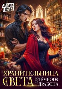 Обложка книги «Хранительница света для темного дракона» — Ардана Шатз