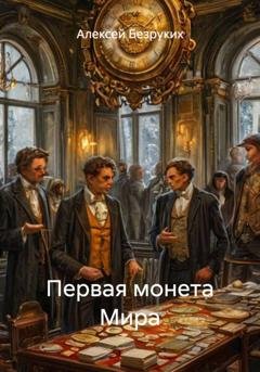 Обложка книги «Первая монета Мира» — Алексей Безруких