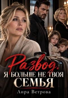 Обложка книги «Развод. Я больше не твоя семья» — Лира Ветрова