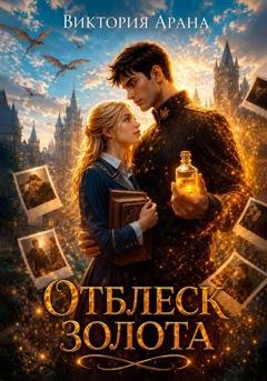 Обложка книги «Отблеск золота» — Виктория Арана