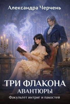 Обложка книги «Факультет интриг и пакостей. Книга первая. Три флакона авантюры» — Александра Черчень