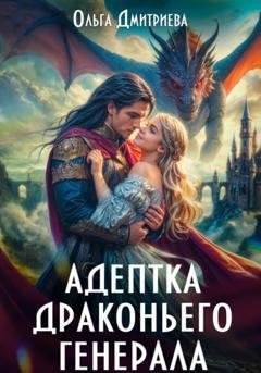 Обложка книги «Адептка драконьего генерала» — Ольга Дмитриева