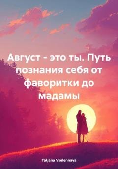 Обложка книги «Август – это ты. Путь познания себя от фаворитки до мадамы» — Tatjana Vselennaya