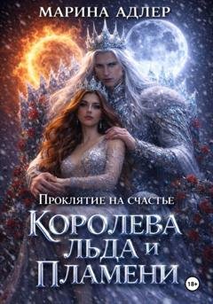 Обложка книги «Проклятие на счастье. Королева льда и пламени» — Марина Адлер