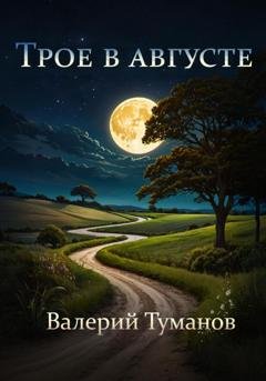 Обложка книги «Трое в августе» — Валерий Петрович Туманов