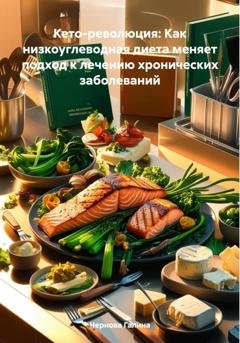 Обложка книги «Кето-революция: Как низкоуглеводная диета меняет подход к лечению хронических заболеваний» — Чернова Михайловна Галина