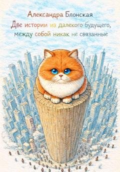 Обложка книги «Две истории из далекого будущего, между собой никак не связанные» — Александра Блонская