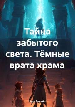 Обложка книги «Тайна забытого света. Тёмные врата храма» — Kaya Semakin