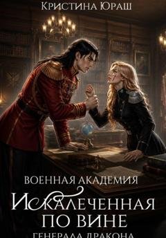 Обложка книги «Военная Академия. Искалеченная по вине генерала дракона» — Кристина Юраш