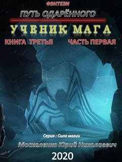 Обложка книги «Путь одарённого. Ученик мага. Книга третья. Часть первая» — Юрий Москаленко