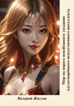Обложка книги «Мир на пороге неизбежного: создание одухотворённого искусственного интеллекта» — Валерий Жиглов